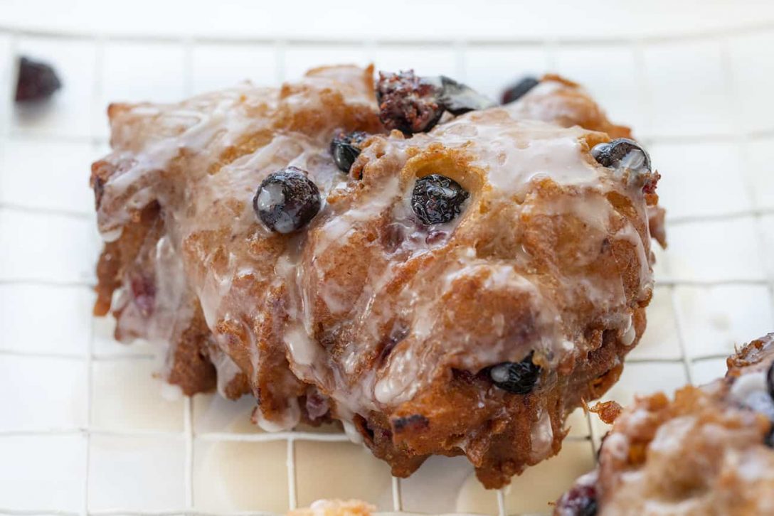 Fresh Blueberry Fritters