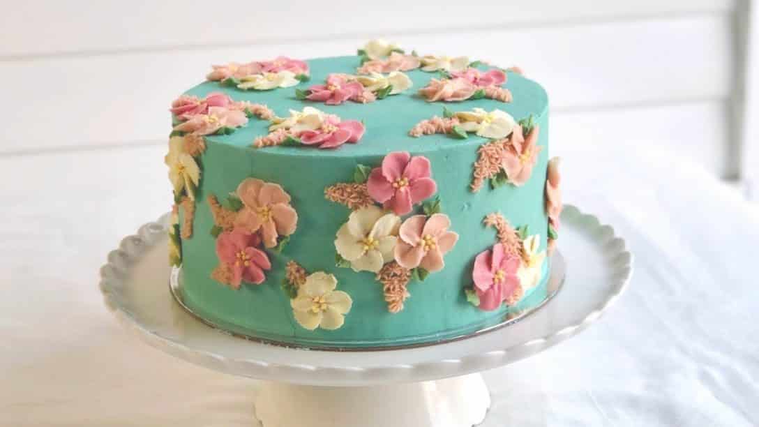 Gorgeous Floral Blossom Cake!
