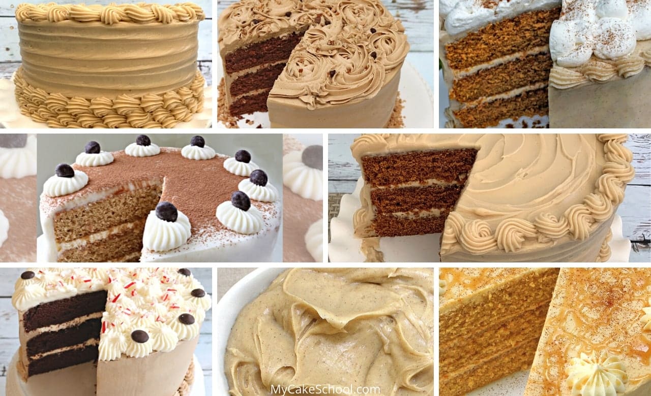 The BEST Coffee Flavored Cakes and Frostings • The Party Cake • TPC