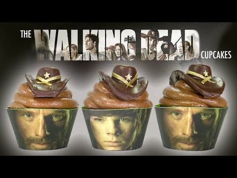 The Walking Dead Cupcakes  How to make...