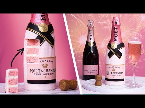 Moet Rose Champagne CAKE?? | Prosecco...