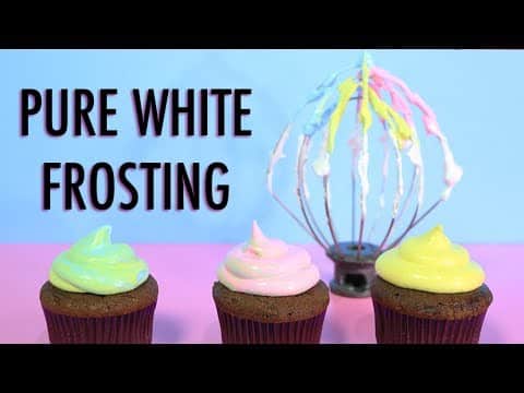 PURE WHITE FROSTING RECIPE How to make 7...