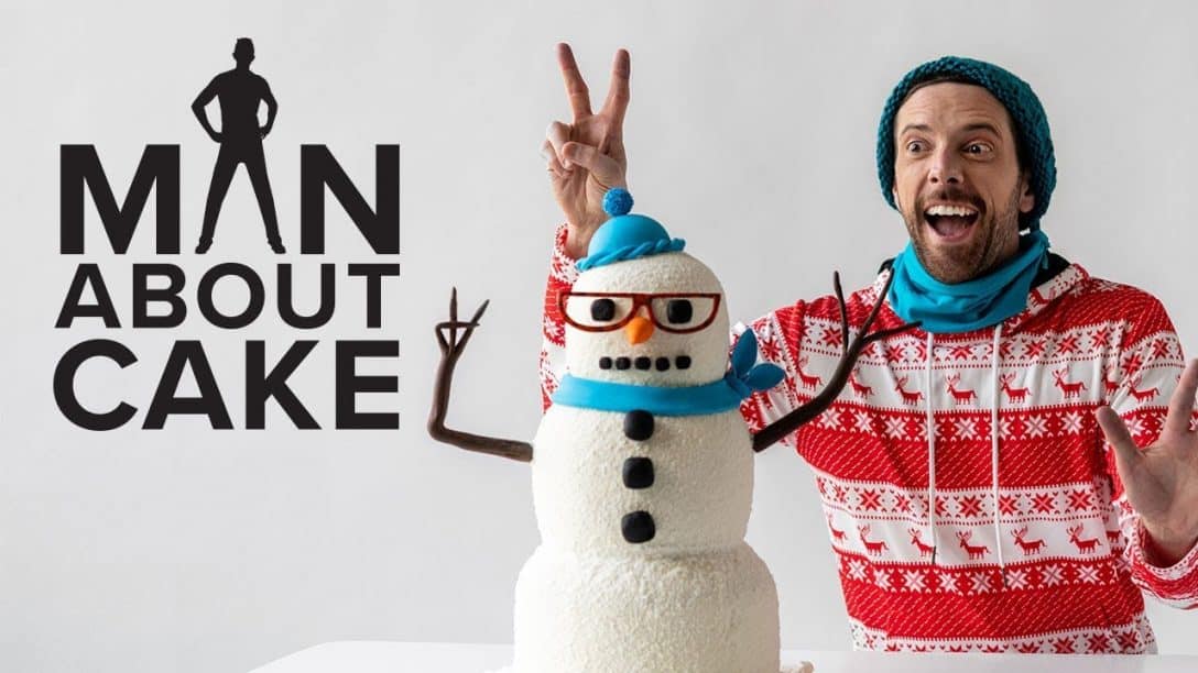 Hipster Snowman Cake  Man About Cake with...