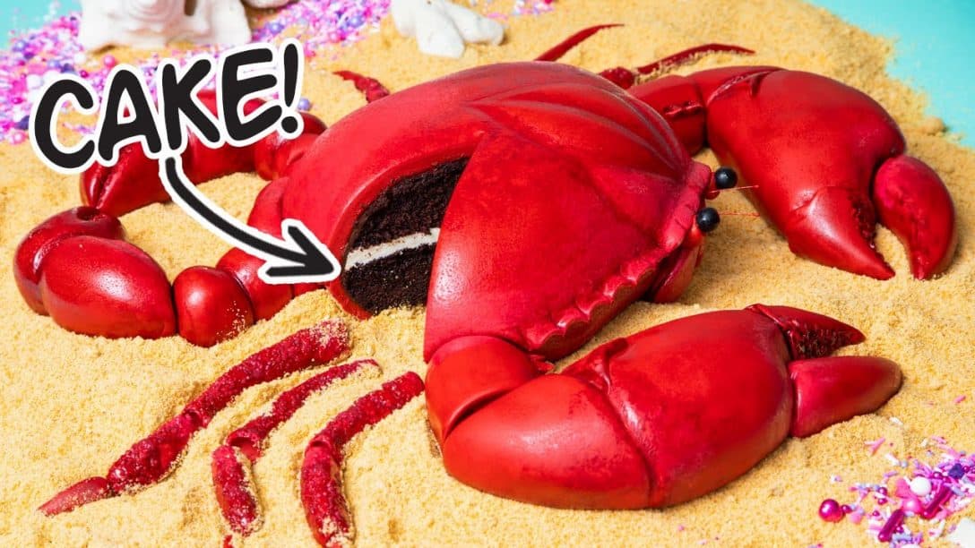 This Giant Crab Is A CAKE! | How To Cake It...