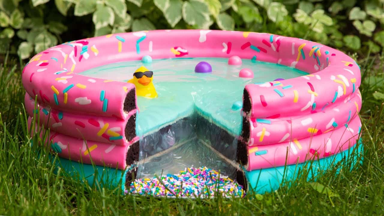 Swimming Pool... CAKE?! | Everything Is Cake...
