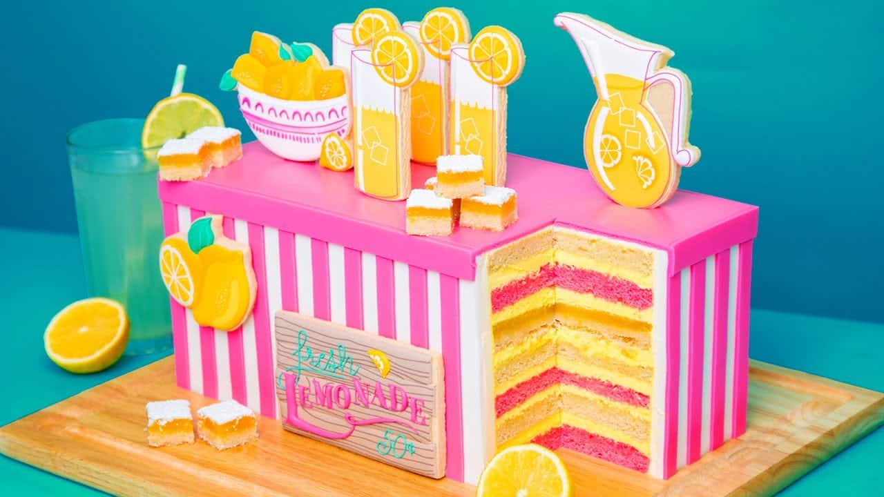ULTIMATE Summer Lemonade Cake! | How To Cake...