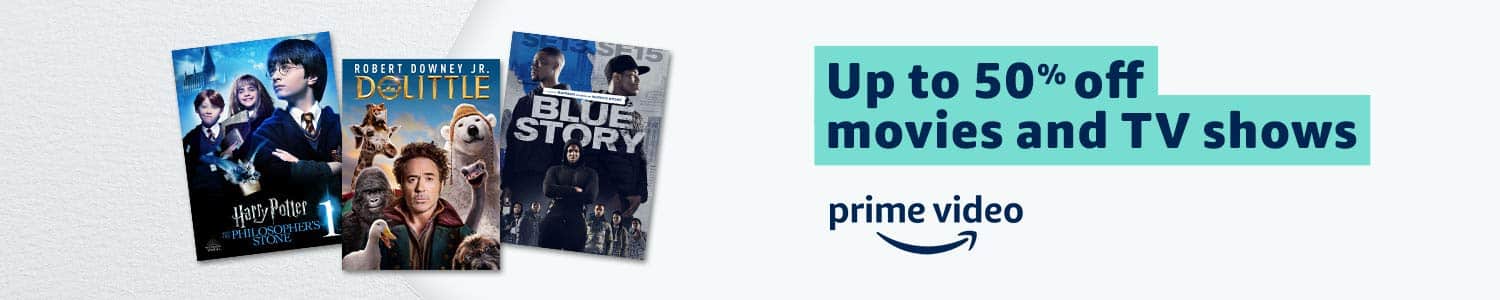 Up to 50% Off Movies & TV Shows