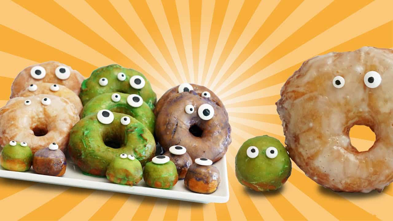 Halloween Potato Donuts