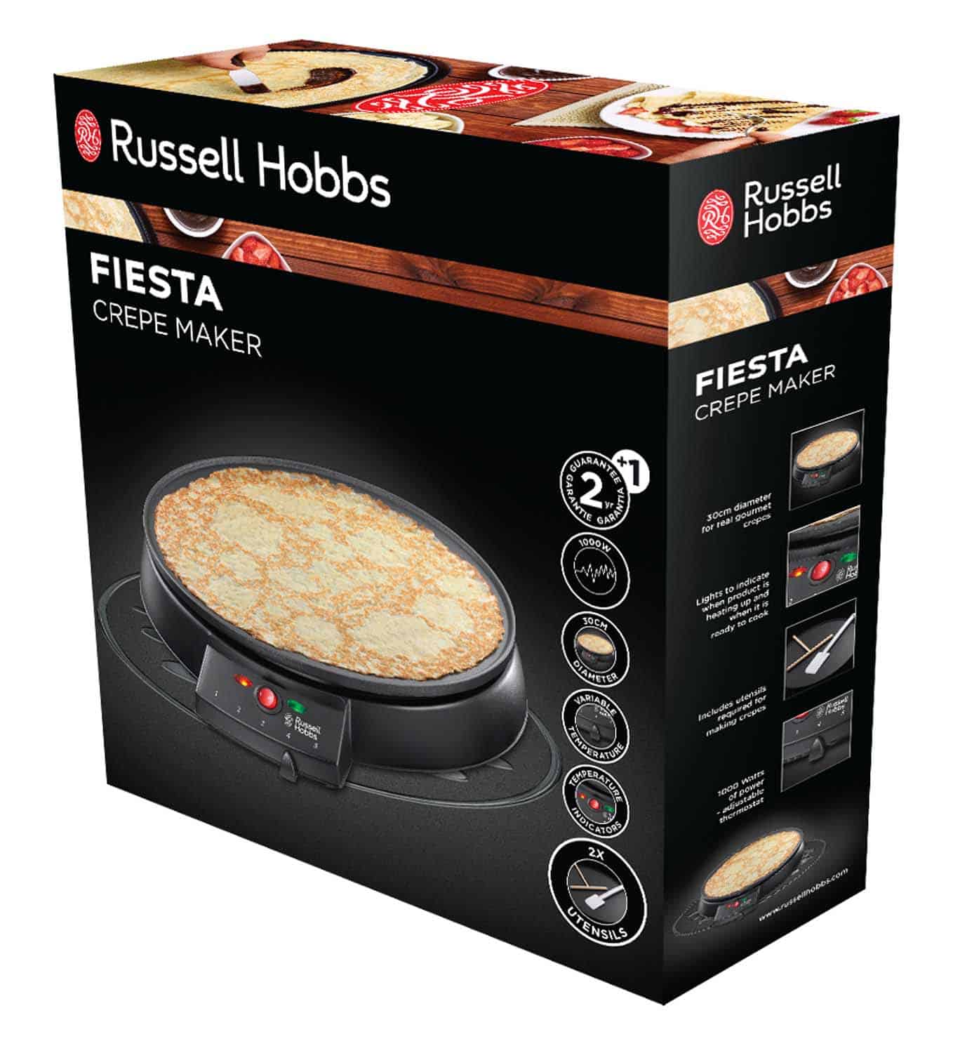 Russell Hobbs Fiesta Crêpe Maker 3 Russell Hobbs Fiesta Crêpe Maker
