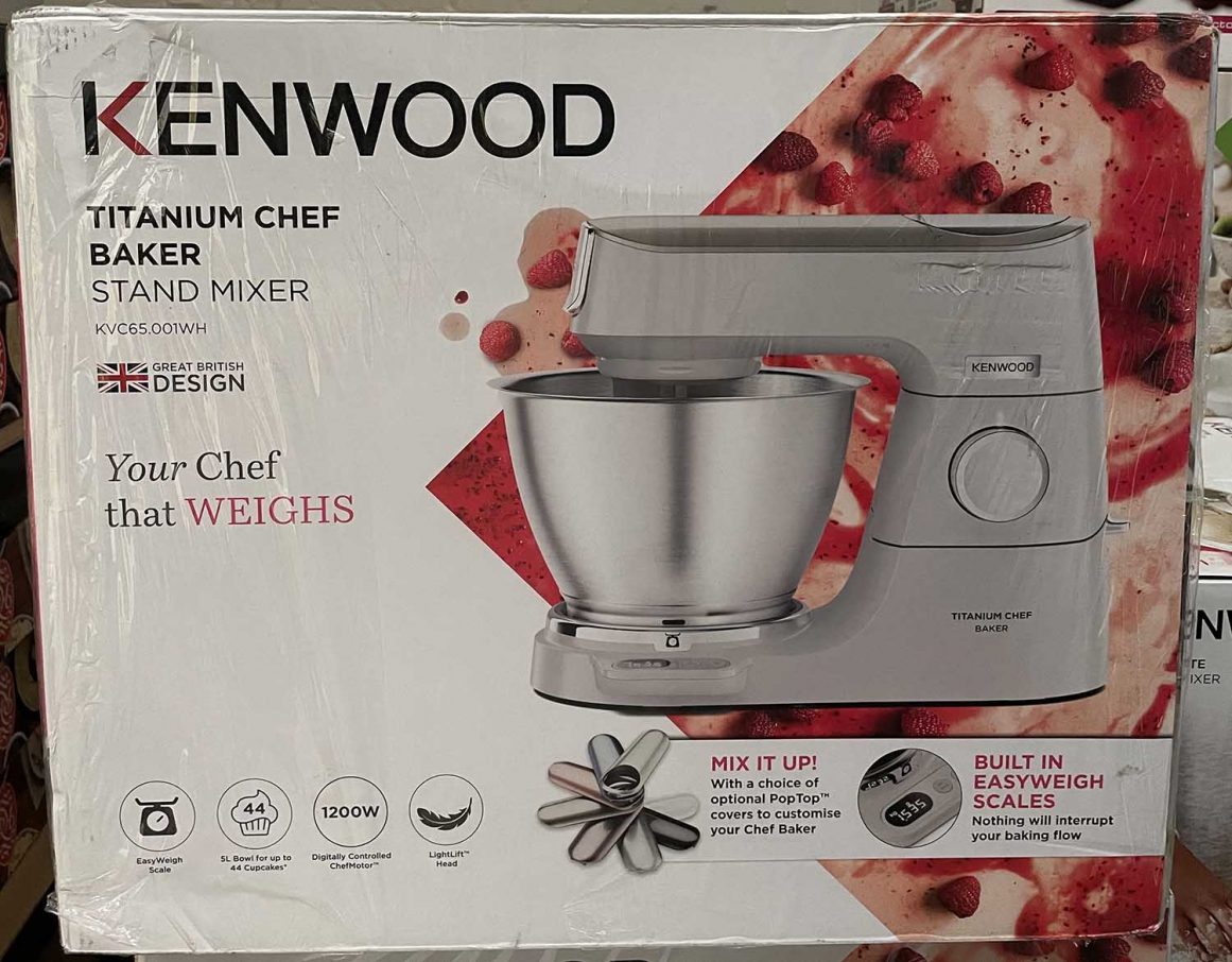 Kenwood Titanium Chef Baker Delivery 1 Kenwood Titanium Chef Baker Delivery