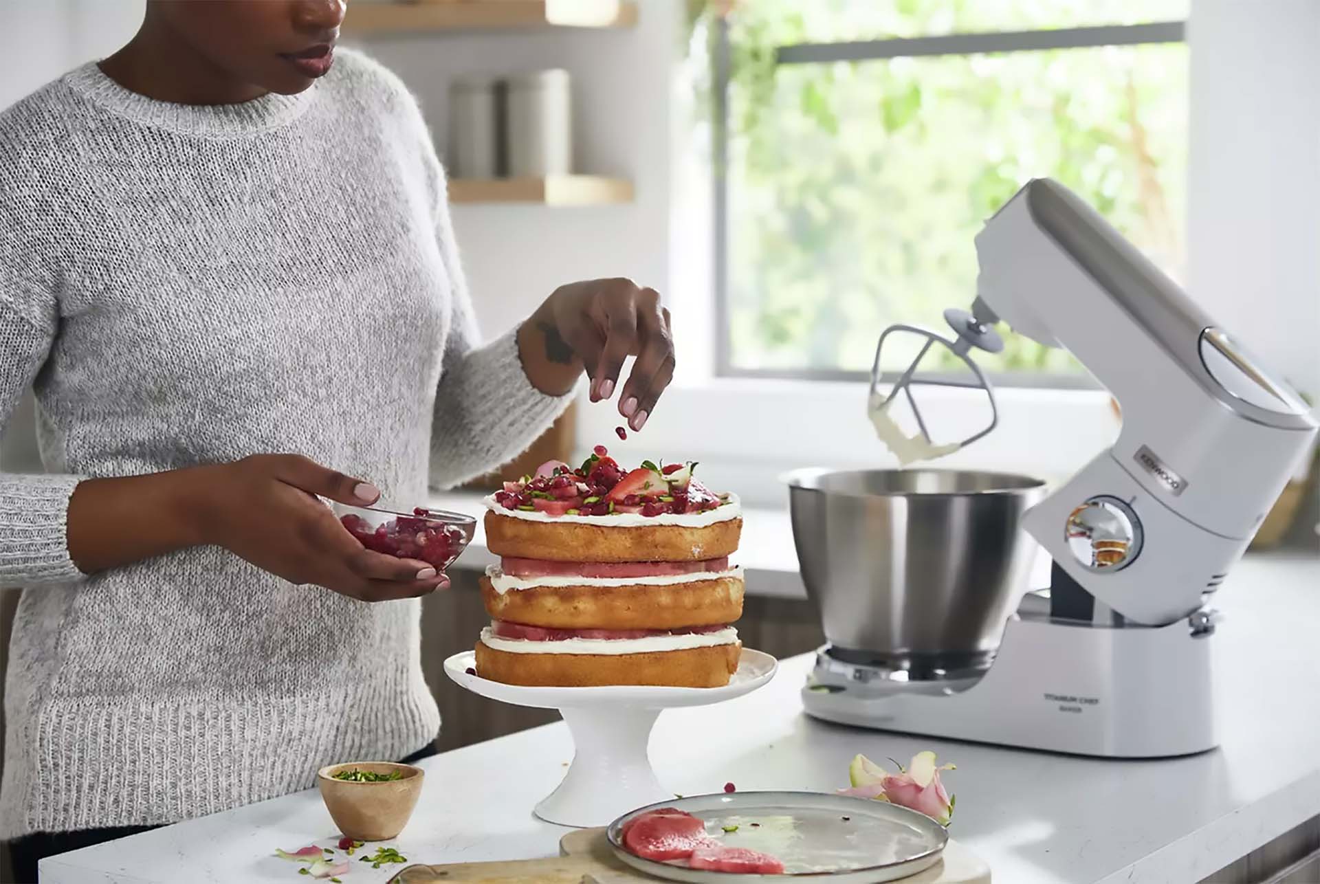 Chef Baker Kenwood Stand Mixer Currys Hand Mixer With Mary Berry - Main Image