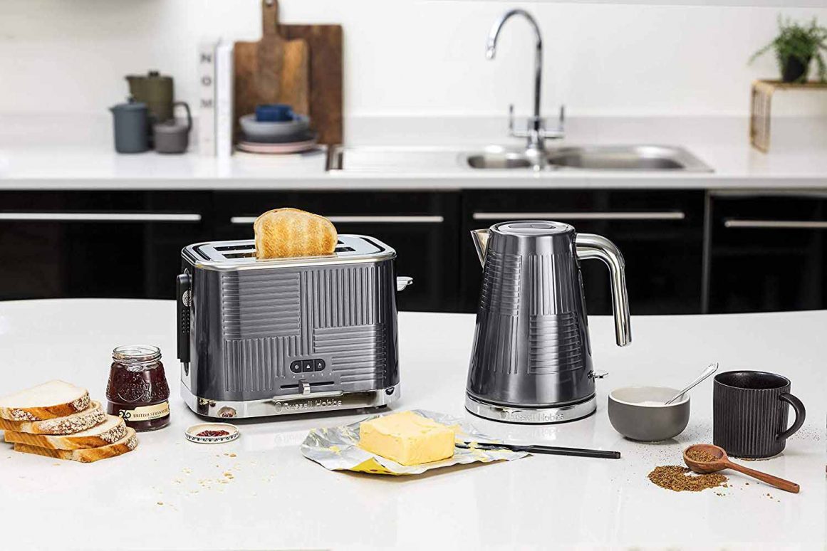 Russell Hobbs Geo Steel Breakfast Set • The Party Cake • TPC