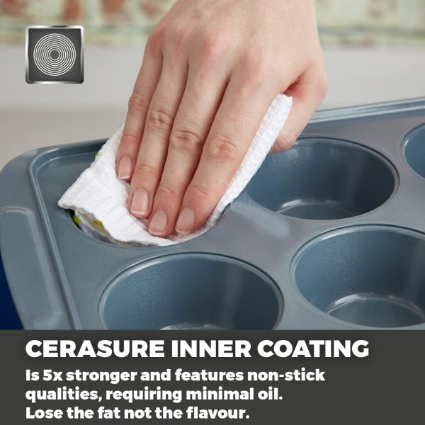 Tower Cerasure Muffin Tray Set