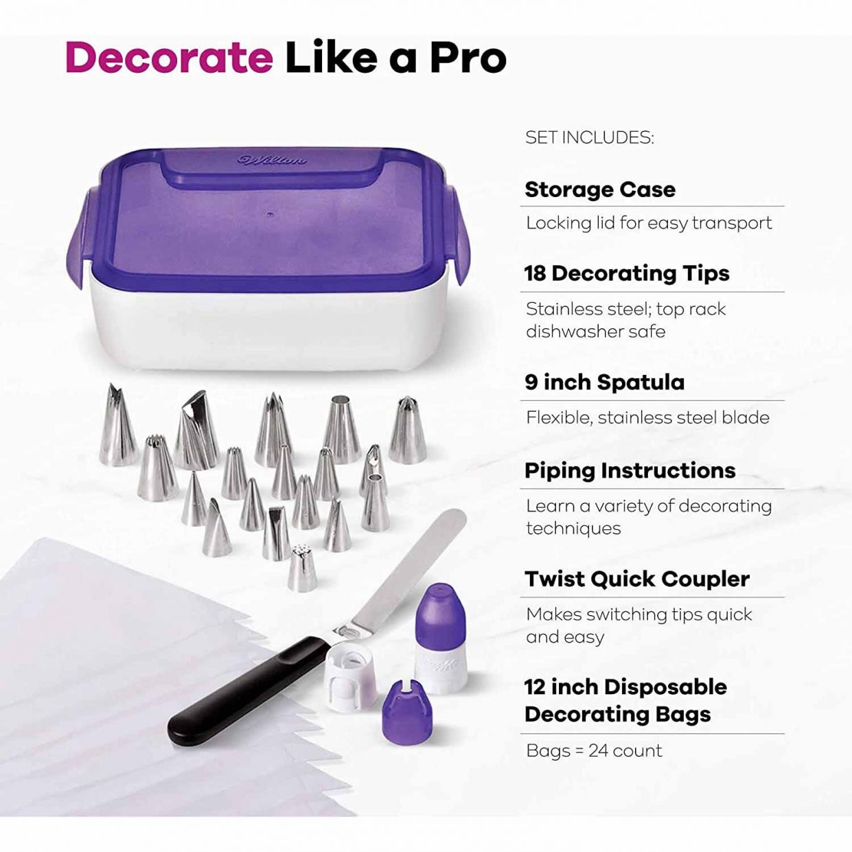 Wilton Deluxe Decorating Set • TPC • The Party Cake Ltd