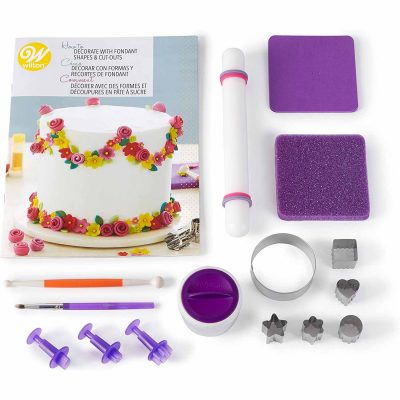 Wilton Decorate Fondant Shapes and Cut-Outs Kit