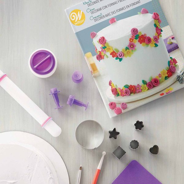 Wilton Decorate Fondant Shapes and Cut-Outs Kit