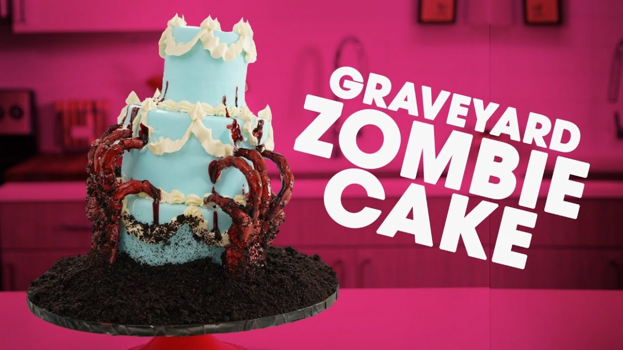 Beyond The Grave Zombie Cake