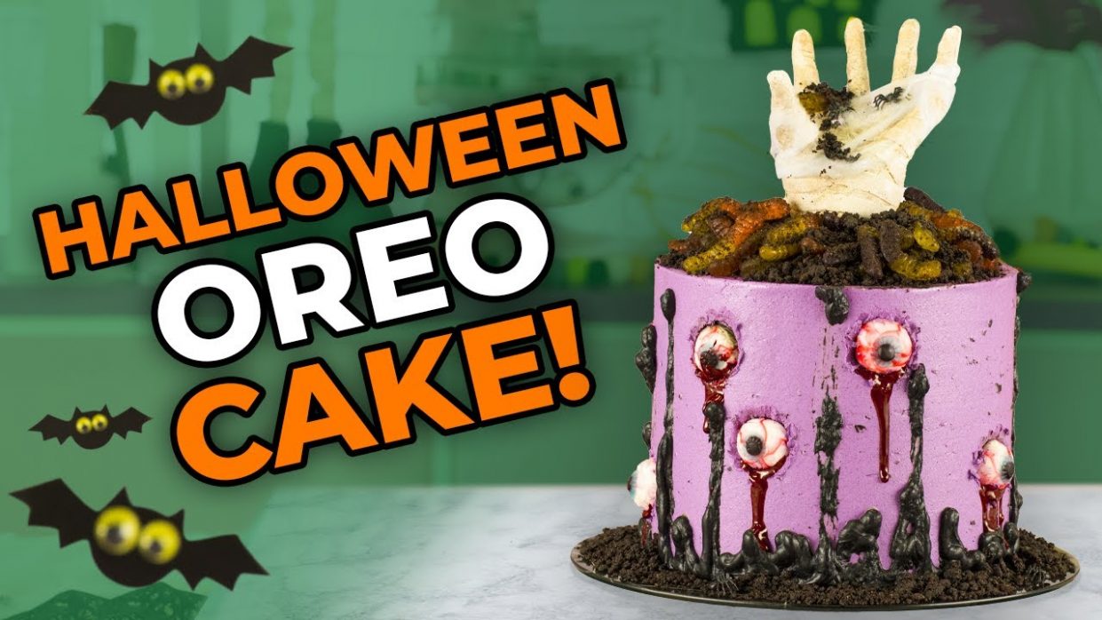 Halloween Oreo Cake
