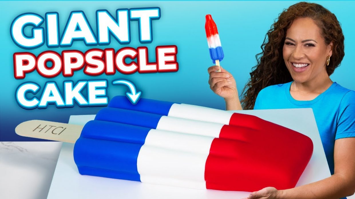 Giant Popsicle Cake