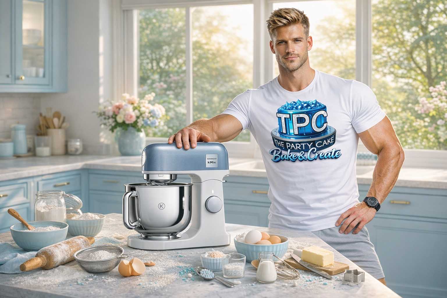 Apollo with Kenwood kMix Juniper Blue 5L 1000W KMX760BL
