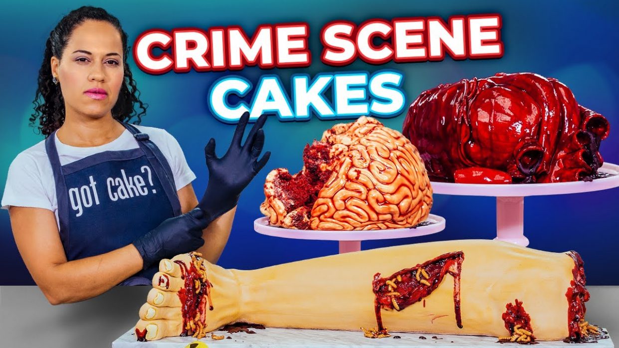 Crime Scene Cakes