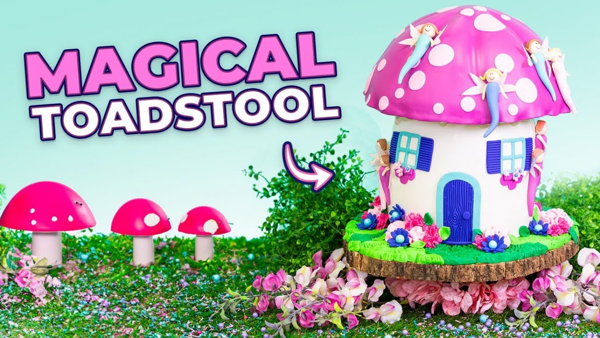 Giant Whimsical Fairy Toadstool