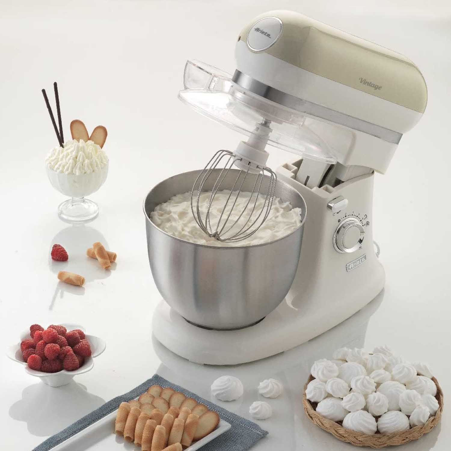 Ariete Vintage Stand Mixer Cream 4 Ariete Vintage Stand Mixer Cream