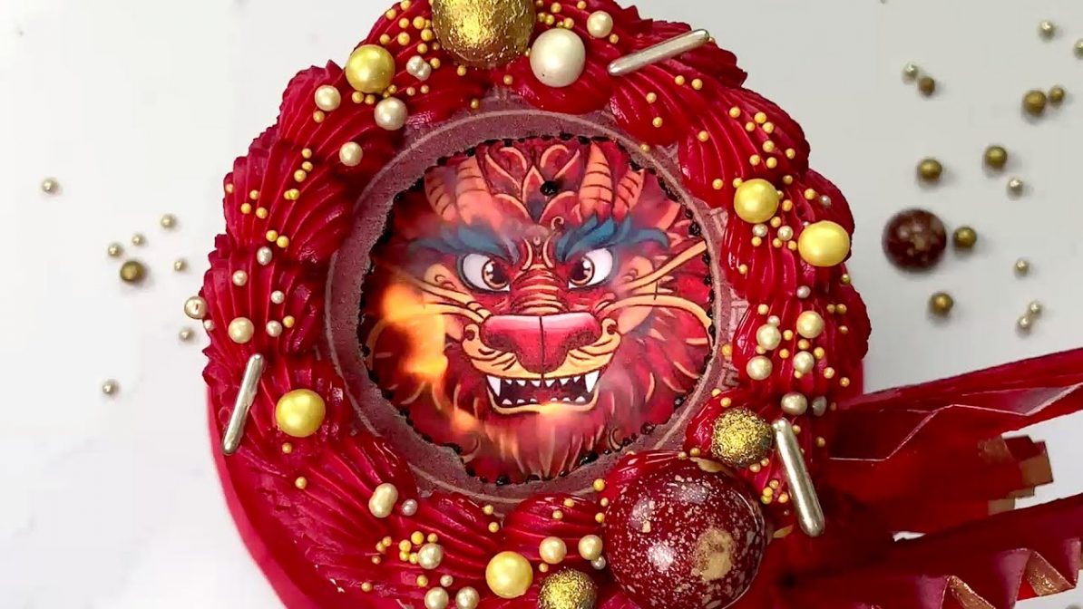 Year of the Dragon Cake