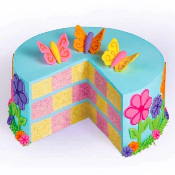 Wilton Checkerboard Round Cake Set