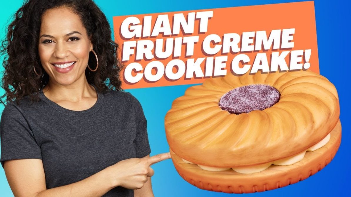 Giant Fruit Creme Cookie