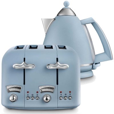 De'Longhi Argento Flora Azure Set 8 De'Longhi Argento Flora Azure Set