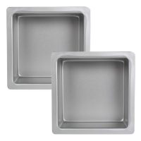 PME Pro Square Twin Set Cake Pans 12 PME Pro Square Twin Set Cake Pans