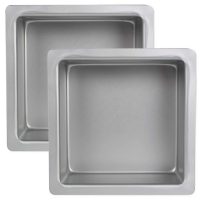 PME Pro Square Twin Set Cake Pans 14 PME Pro Square Twin Set Cake Pans