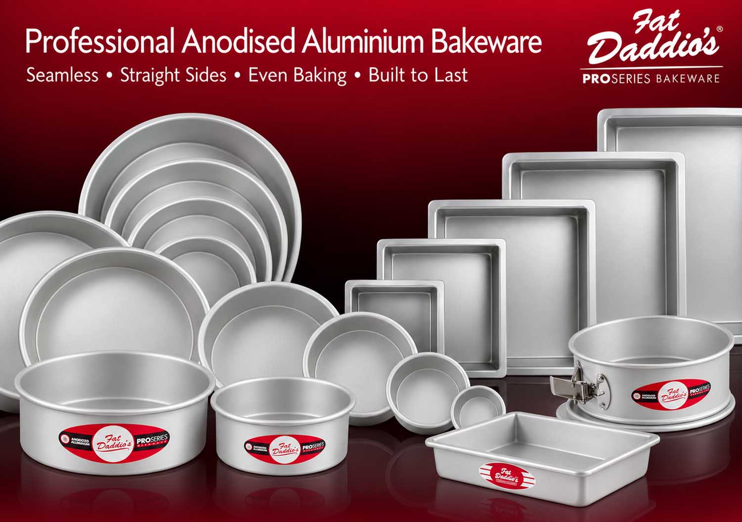 Best Bakeware UK 3 Fat Daddio's Selection